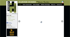 Desktop Screenshot of harderhomes.ca
